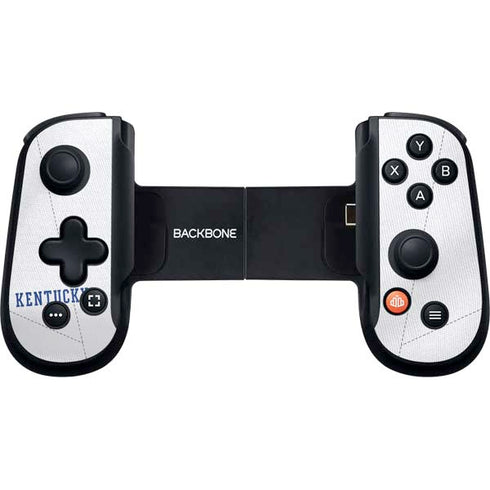 University of Kentucky White Jersey Backbone One for iPhone Game Controller Skin